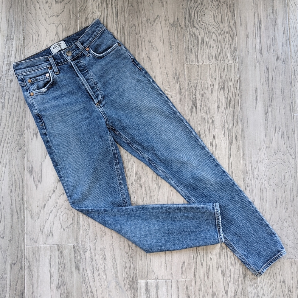 Agolde Nico High Rise Slim Fit Jeans